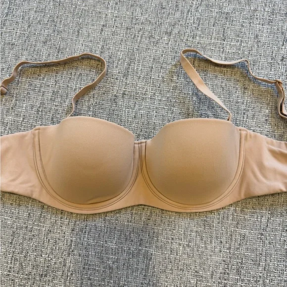 Skims Fits Everybody Strapless Bra Clay Size 32B - Picture 7 of 11